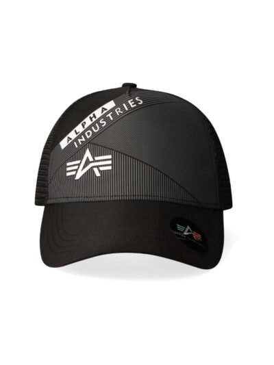 B.cause Alpha Industries Gradient Peak Cap - Black