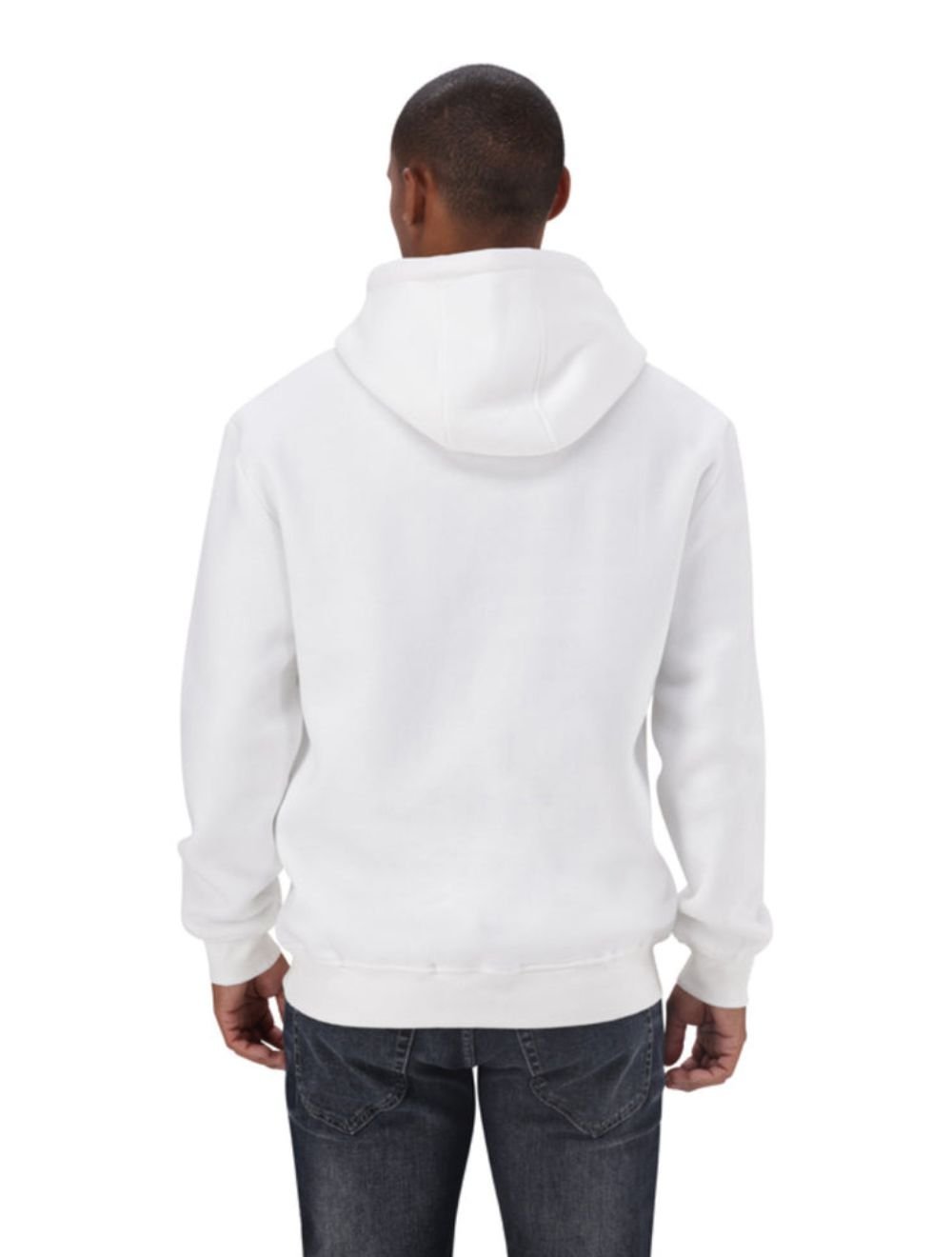 B.cause Alpha Industries Athletic Hoodie-White - Image 3