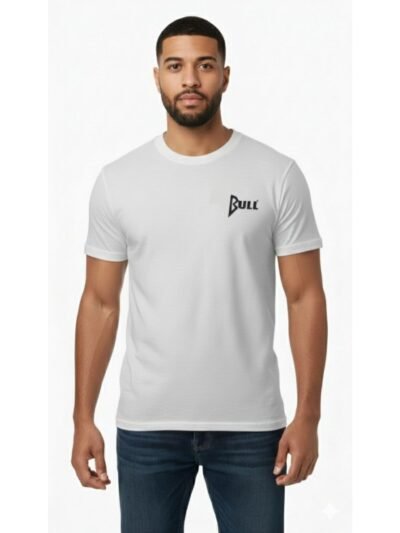B.cause Bull White T-shirt