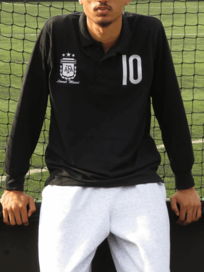 B.cause Argentina Polo Long Sleeve (Messi Edition)