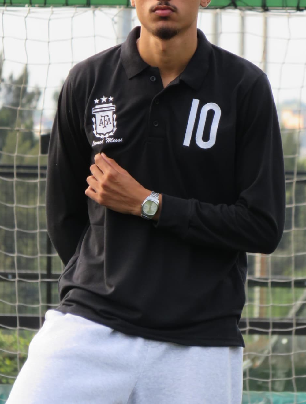 B.cause Argentina Polo Long Sleeve (Messi Edition) - Image 3